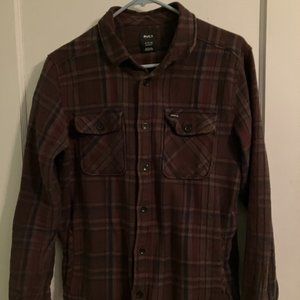 RVCA extra thick jacket style flannel